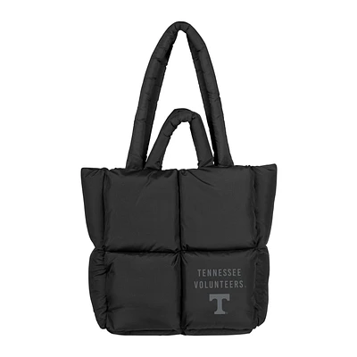 Sac fourre-tout noir Tennessee Volunteers Puff