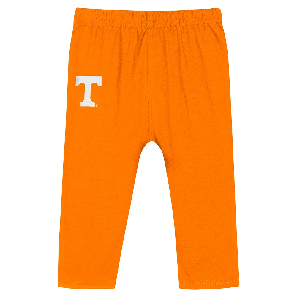 Infant Tennessee Orange Volunteers Double Up Long Sleeve Bodysuit & Pant Set