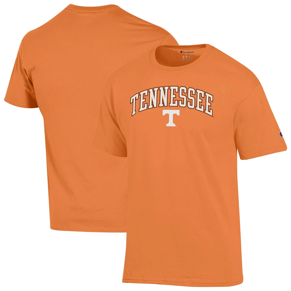 Men's Champion  Tennessee Orange Volunteers Arched Logo T-Shirt
