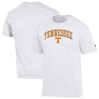 Men's Champion  White Tennessee Volunteers Arched Logo T-Shirt