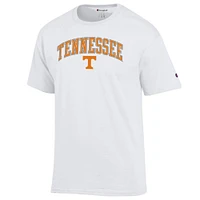 Men's Champion  White Tennessee Volunteers Arched Logo T-Shirt