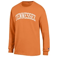 Men's Champion  Tennessee Orange Volunteers Basic Arch Long Sleeve T-Shirt