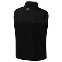 Men's Colosseum  Black Tennessee Volunteers Block The Sun Full-Zip Vest