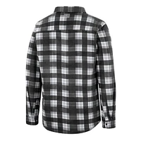 Men's Colosseum Black Tennessee Volunteers Ellis Full-Snap Jacket