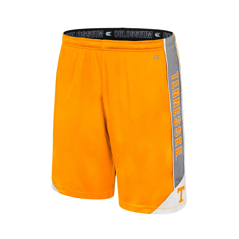 Men's Colosseum Tennessee Orange Volunteers Haller Shorts