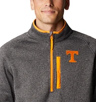 Men's Columbia Charcoal Tennessee Volunteers Canyon Point Omni-Shield Raglan Half-Zip Top