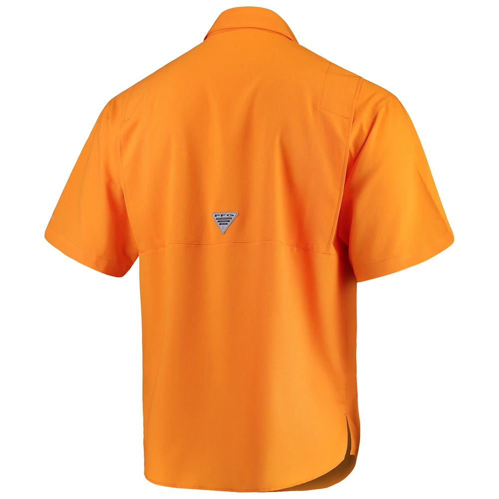 Men's Columbia Tenn Orange Tennessee Volunteers PFG Tamiami Shirt