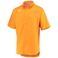 Men's Columbia Tennessee Orange Volunteers Big & Tall Collegiate Tamiami Button-Down Shirt