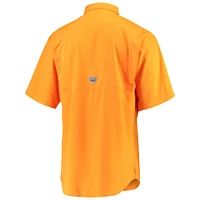 Men's Columbia Tennessee Orange Volunteers Big & Tall Collegiate Tamiami Button-Down Shirt