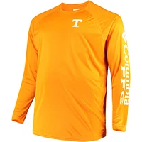 Men's Columbia Tennessee Orange Volunteers Big & Tall Terminal Tackle Long Sleeve Omni-Shade T-Shirt