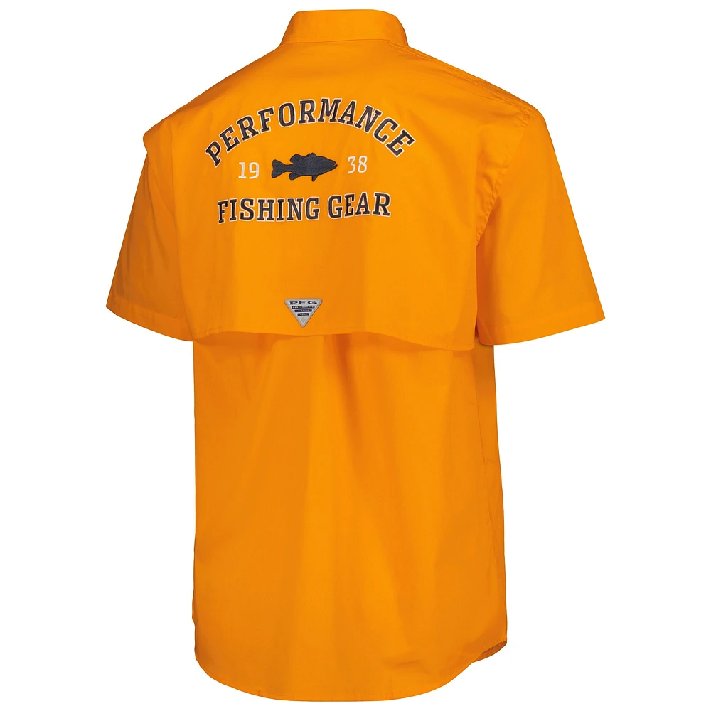 Men's Columbia Tennessee Orange Volunteers Bonehead Button-Up Shirt
