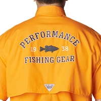 Men's Columbia Tennessee Orange Volunteers Bonehead Button-Up Shirt