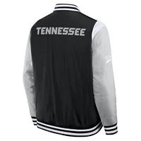 Men's Fanatics  Black Tennessee Volunteers Elements Elite Full-Snap Jacket