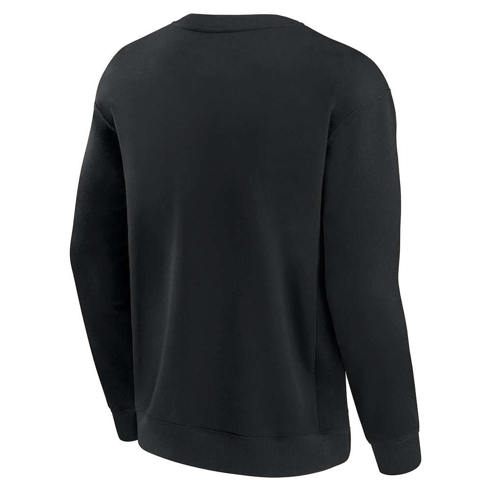 Men's Fanatics Black Tennessee Volunteers Unlimited Pullover Sweatshirt