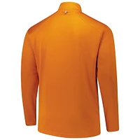 Men's Fanatics Tennessee Orange Volunteers Big & Tall Defender Quarter-Zip Top