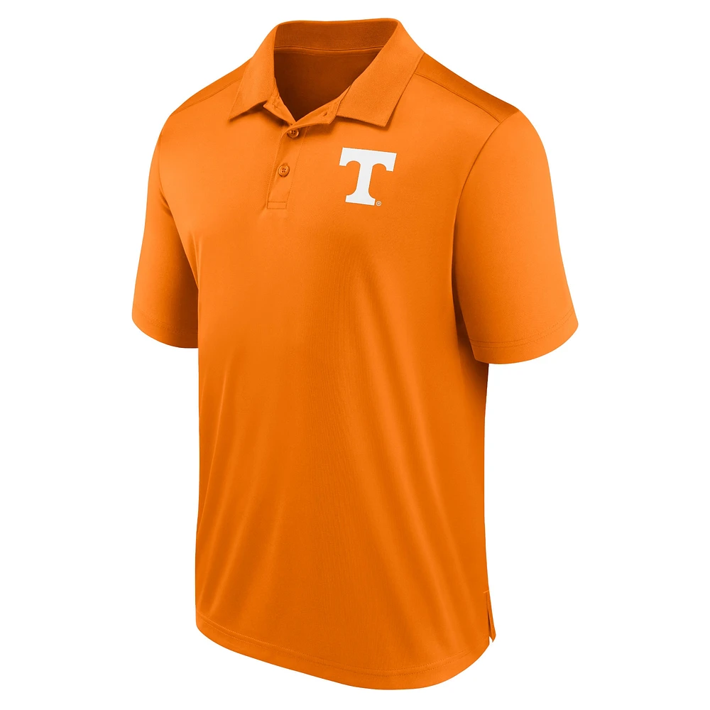 Polo Fanatics Tennessee Orange Volunteers pour hommes, côté gauche