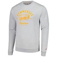 Sweat-shirt essentiel de la Ligue collégiale pour hommes, gris chiné, Tennessee Volunteers Stadium