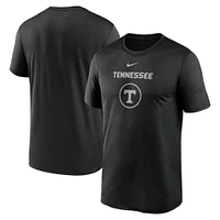 Men's Nike Black Tennessee Volunteers On-Court Basketball Legend Practice Performance T-Shirt