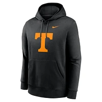 Men's Nike Black Tennessee Volunteers Primetime Club Fleece Pullover Hoodie