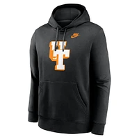 Men's Nike  Black Tennessee Volunteers Vault Block Pullover Hoodie