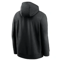 Men's Nike  Black Tennessee Volunteers Vault Block Pullover Hoodie