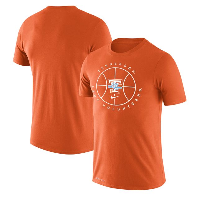 T-shirt Nike Tennessee Orange Volunteers Basketball Icon Legend Performance pour homme
