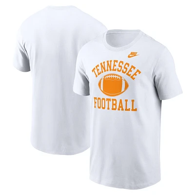 T-shirt Nike blanc Tennessee Volunteers Legacy Football Icon pour homme