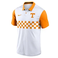 Men's Nike White Tennessee Volunteers Primetime Campus Vapor Performance Polo