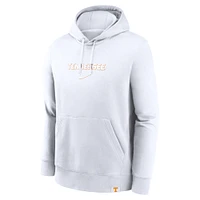 Sweat à capuche Nike Tennessee Volunteers Statement Wordmark Lockup pour homme, blanc