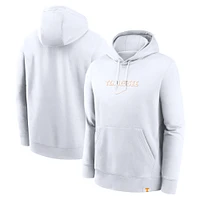 Sweat à capuche Nike Tennessee Volunteers Statement Wordmark Lockup pour homme, blanc