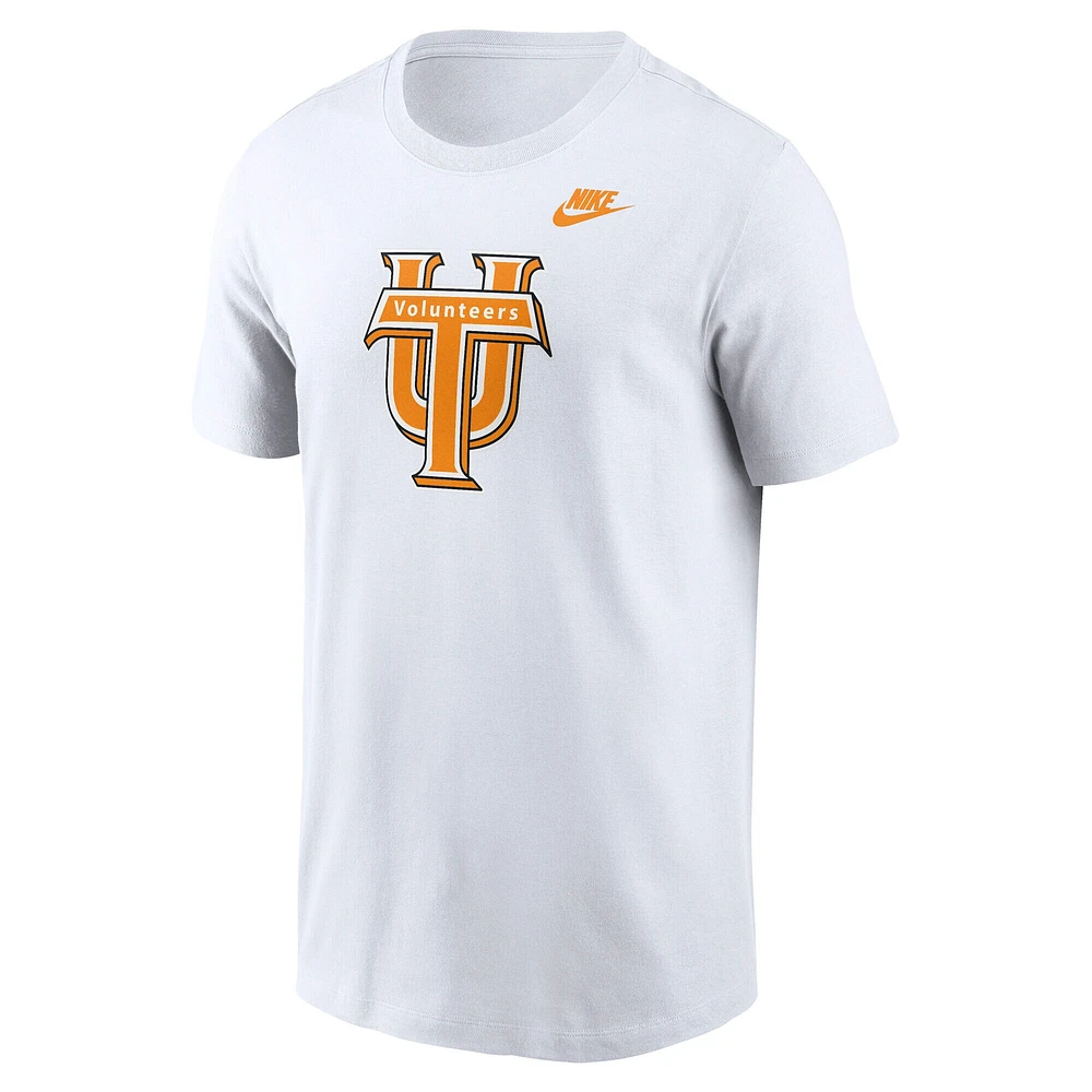 T-shirt Nike blanc avec logo Tennessee Volunteers Vault pour homme
