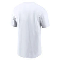T-shirt Nike blanc avec logo Tennessee Volunteers Vault pour homme