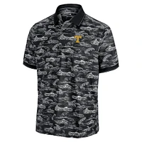 Men's Tommy Bahama Black Tennessee Volunteers Sport Bay View Polo