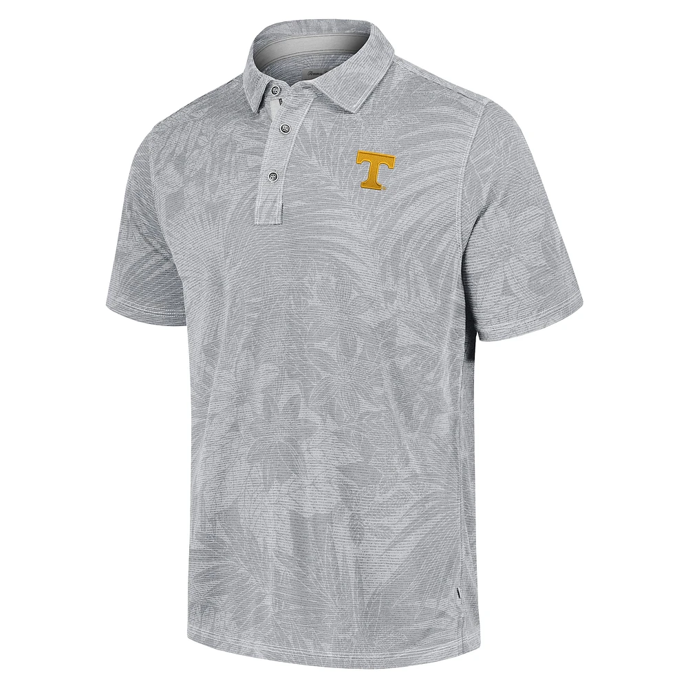 Men's Tommy Bahama  Grey Tennessee Volunteers Sport Santiago Paradise Polo