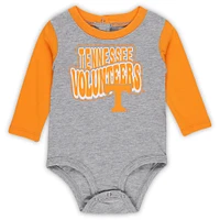 Newborn & Infant Tennessee Volunteers Double Up Long Sleeve Bodysuit Pant Set