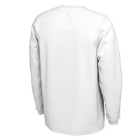 Nike  White Tennessee Volunteers 2023 On Court Bench Long Sleeve T-Shirt
