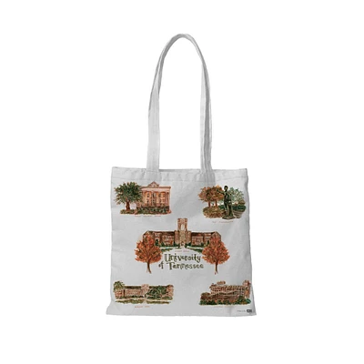 Sac fourre-tout blanc de Laura Wilcox Designs, bénévoles du Tennessee