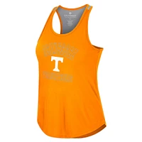 Women's Colosseum Tennessee Orange Volunteers 10 Days Racerback Scoop Neck Tank Top