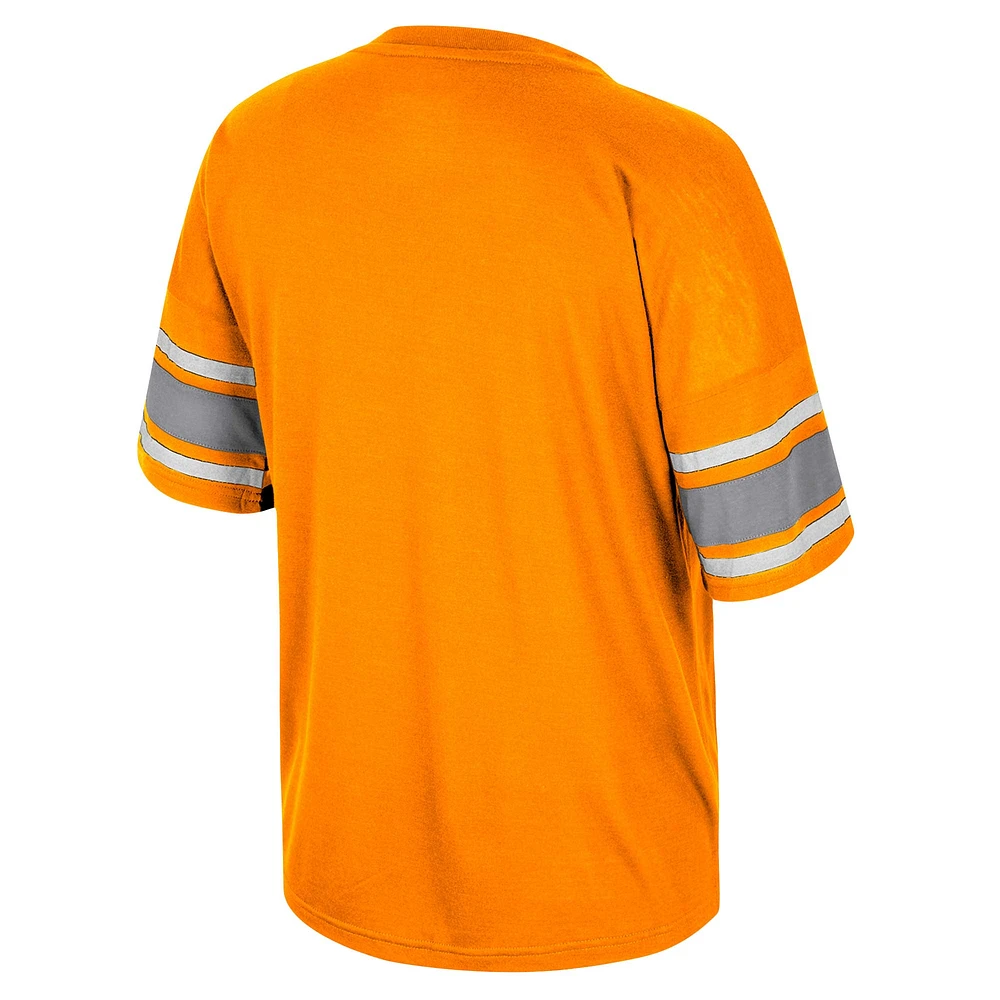 Colosseum Tennessee Orange Volunteers I'm Gliding Here T-shirt en strass pour femmes