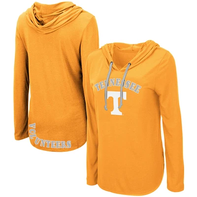 Colosseum Tennessee Orange Volunteers My Lover T-shirt léger à capuche manches longues pour femme