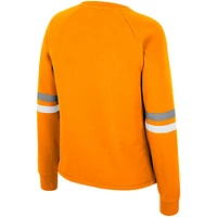 Women's Colosseum Tennessee Orange Volunteers Talent Competition Raglan Pullover Sweatshirt