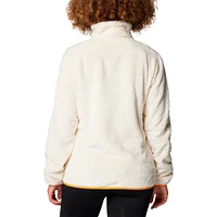 Women's Columbia  Cream Tennessee Volunteers Fireside II Sherpa Full-Zip Jacket