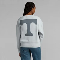 Women's Fanatics Gray Tennessee Volunteers Supersoft Flow Fleece Pullover Sweatshirt