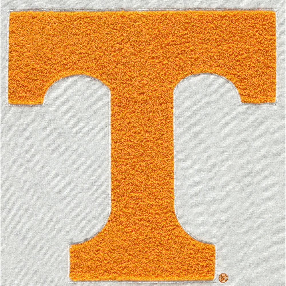 Women's Gameday Couture Ash Tennessee Volunteers Team Effort Pullover Sweatshirt & Shorts Sleep Set