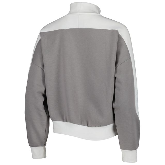 Sweat-shirt Gameday Couture Gris Tennessee Volunteers Make it a Mock Sporty pour femmes