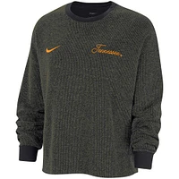 Sweat-shirt à enfiler Nike Tennessee Volunteers Yoga Script pour femme, noir
