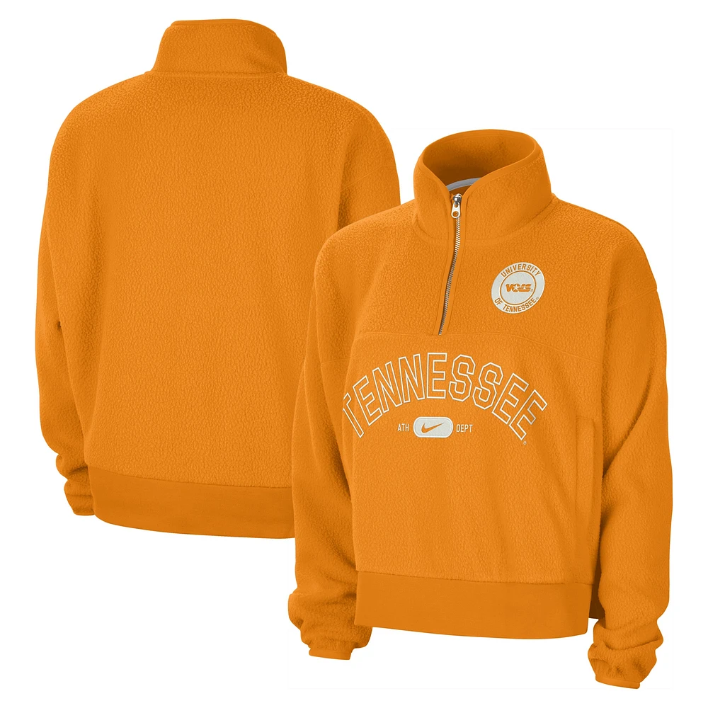Veste Nike Tennessee Orange Volunteers Fly Fleece Quarter-Zip pour femme