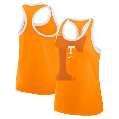 Débardeur Nike Tennessee Orange Volunteers Primetime Racerback Tri-Blend pour femme