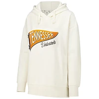Women's Pressbox  Cream Tennessee Volunteers Marni Pullover Hoodie