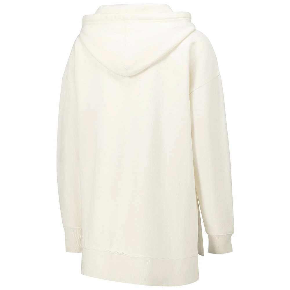 Women's Pressbox  Cream Tennessee Volunteers Marni Pullover Hoodie